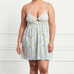 NWT Hill House Aurora Sleep Dress Floral Sherwood Forest Nightgown